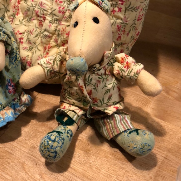 Boutique toys. Mouse family, hand made - Picture 3 of 7